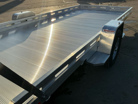 New 2026 Aluma 8015S-EL-TG Utility Trailer