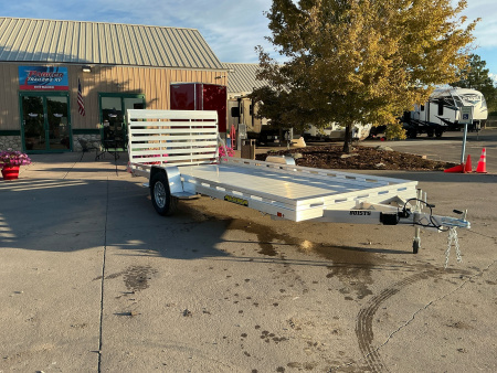 New 2026 Aluma 8015S-EL-TG Utility Trailer