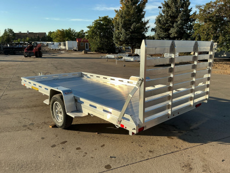 New 2026 Aluma 8015S-EL-TG Utility Trailer