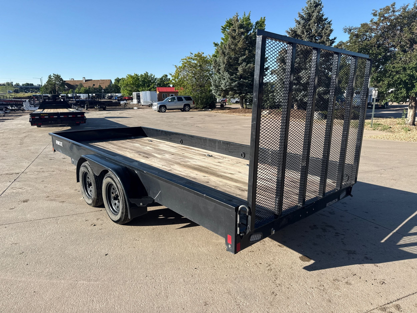 Used 2020 Rice Trailers TST8218 Stealth Utility Trailer