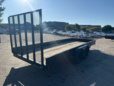 Used 2020 Rice Trailers TST8218 Stealth Utility Trailer
