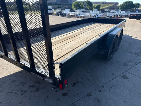Used 2020 Rice Trailers TST8218 Stealth Utility Trailer