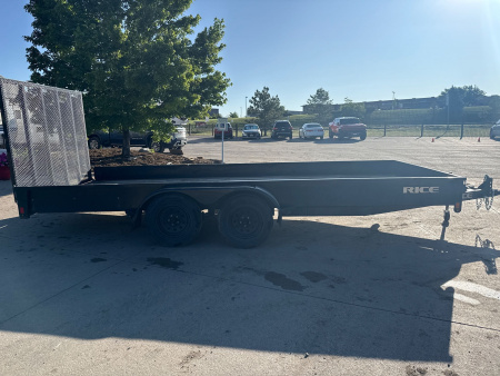 Used 2020 Rice Trailers TST8218 Stealth Utility Trailer