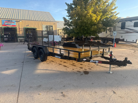 New 2026 Liberty Industries LU7K83X14+2C4 Utility Trailer