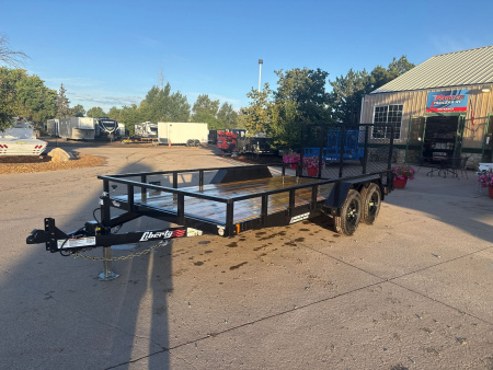 New 2026 Liberty Industries LU7K83X14+2C4 Utility Trailer