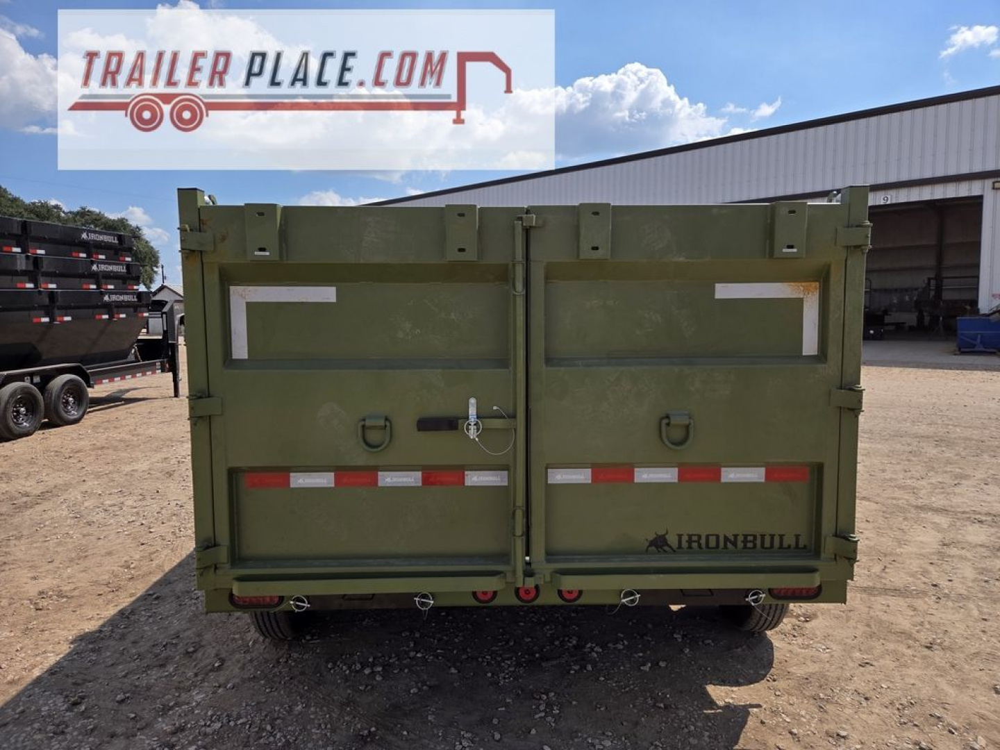 New 2026 IRON BULL 83"X14'x4' 15K DTB TELESCOPIC DUMP TRAILER