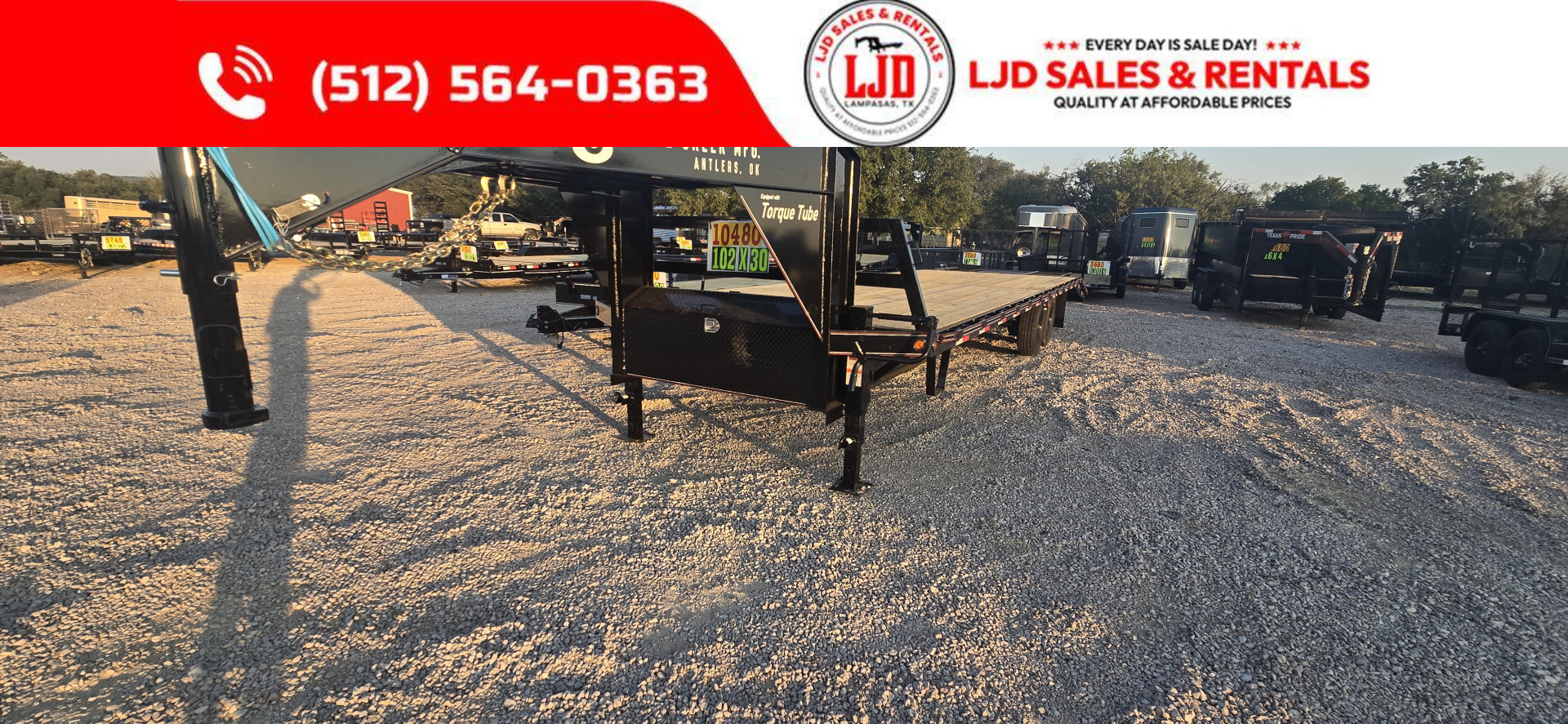 New 2025 Coffee Creek - Gooseneck 30' Dually Trailer - 25900 GVWR