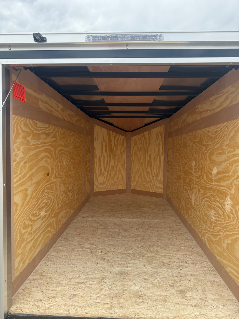 New 2026 5 x 10 Enclosed Stealth Trailer with Ramp