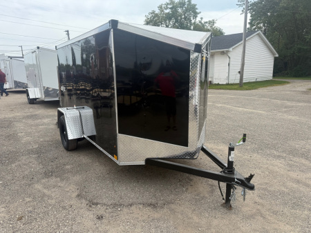 New 2026 5 x 10 Enclosed Stealth Trailer with Ramp