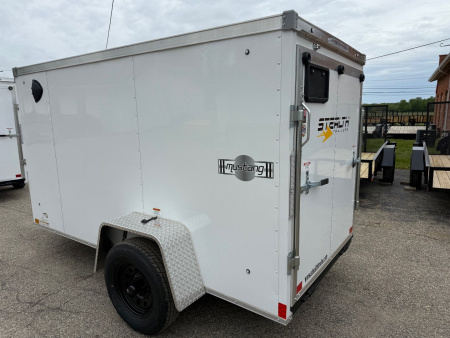 New 2026 STEALTH 5 x 10 Enclosed Trailer with Ramp Door
