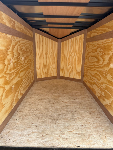 New 2026 5 X 8 Stealth Enclosed Trailer with BARN DOOR
