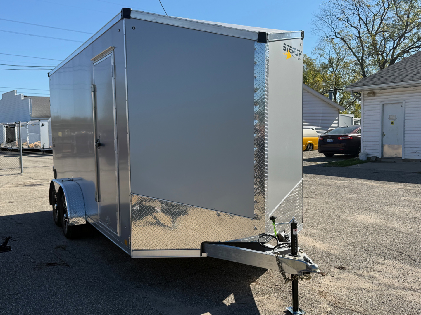 New 2026 Stealth Cobra TRAILERS 7 X 16 ALL ALUMINUM Enclosed Trailer 6ft 6in interior - Screwless