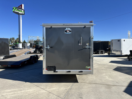 New LOWEST PRICES New 2026  Bighorn R&M 7x18 +2’V Rear Ramp Enclosed Cargo Trailer