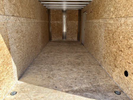 New LOWEST PRICES New 2026  Bighorn R&M 7x18 +2’V Rear Ramp Enclosed Cargo Trailer