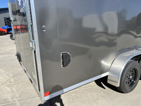 New LOWEST PRICES New 2026  Bighorn R&M 7x18 +2’V Rear Ramp Enclosed Cargo Trailer