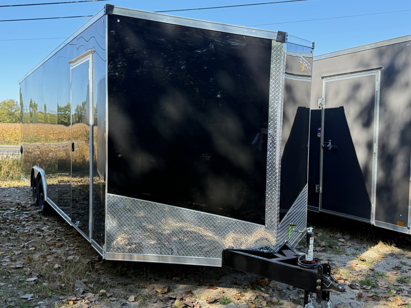 New 2026 Stealth Titan 8.5 x 24 Enclosed Car Hauler with Ramp 10K GVW with 7ft interior and Screwless Exterior