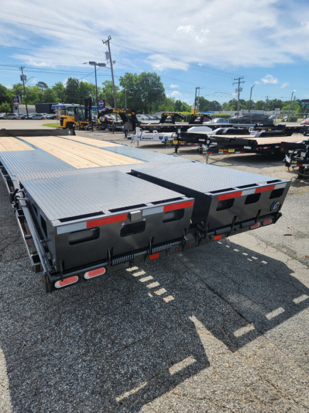 New 2026 Diamond C Trailers PX 210 25' Pintle Trailer w/ Fold Up Ramps 25K GVWR Deckover Trailer