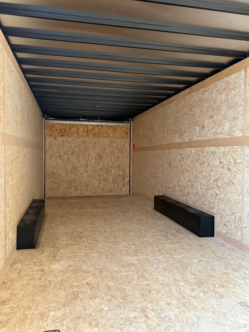 New 2026 Stealth Titan 8.5 x 28 Enclosed Car Hauler with Ramp 10K GVW with 7ft interior and Screwless Exterior