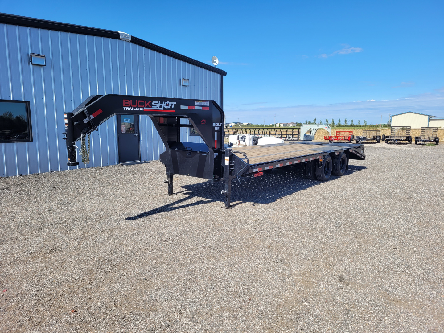 New 2026 Buckshot 102"x25' Gooseneck Deckover Trailer