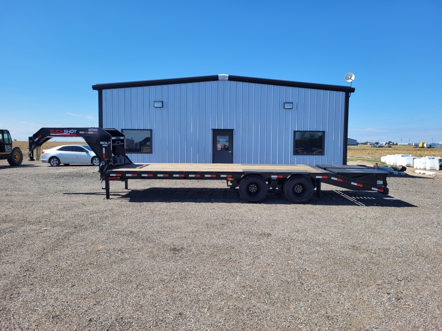New 2026 Buckshot 102"x25' Gooseneck Deckover Trailer