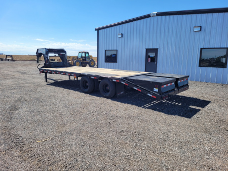 New 2026 Buckshot 102"x25' Gooseneck Deckover Trailer