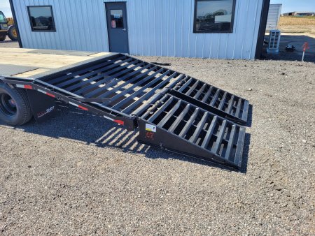 New 2026 Buckshot 102"x25' Gooseneck Deckover Trailer