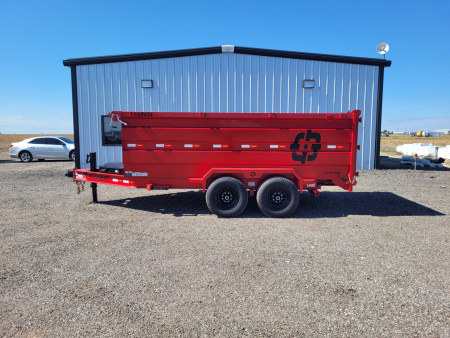 New 2026 Buckshot 83  X 14' BP Dump Trailer W/4' Sides