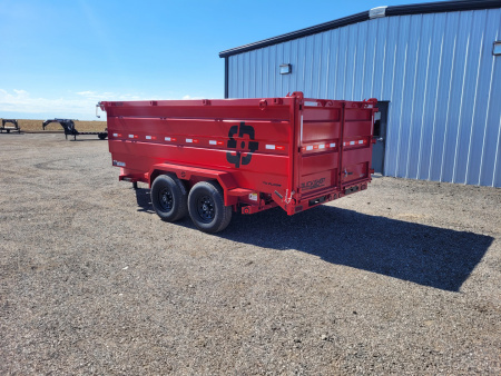 New 2026 Buckshot 83" X 14' BP Dump Trailer W/4' Sides