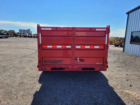 New 2026 Buckshot 83" X 14' BP Dump Trailer W/4' Sides