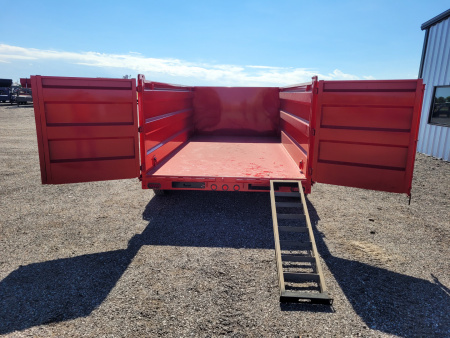 New 2026 Buckshot 83" X 14' BP Dump Trailer W/4' Sides