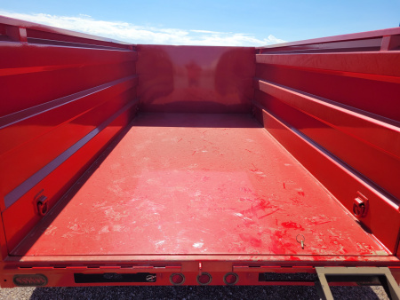 New 2026 Buckshot 83" X 14' BP Dump Trailer W/4' Sides