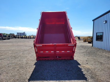 New 2026 Buckshot 83" X 14' BP Dump Trailer W/4' Sides