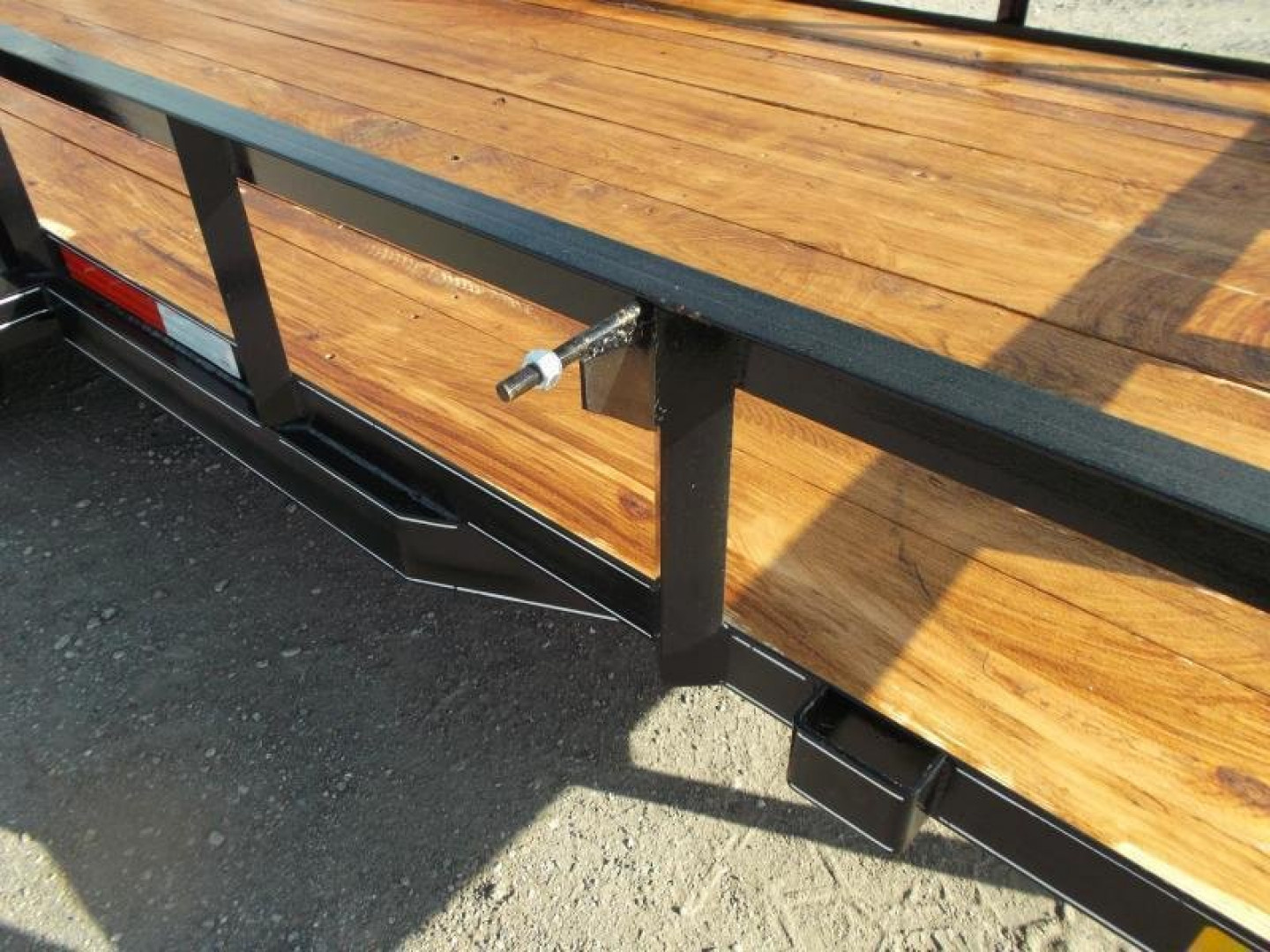 New 2026 J&C Trailers 83x16 Tandem Utility Trailer / Lowboy Trailer / 4ft Ramp Gate / 2" Bulldog Coupler