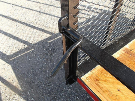 New 2026 J&C Trailers 83x16 Utility Trailer / Lowboy Trailer / 4ft Ramp Gate / Electric Brakes / 2" Bulldog Coupler