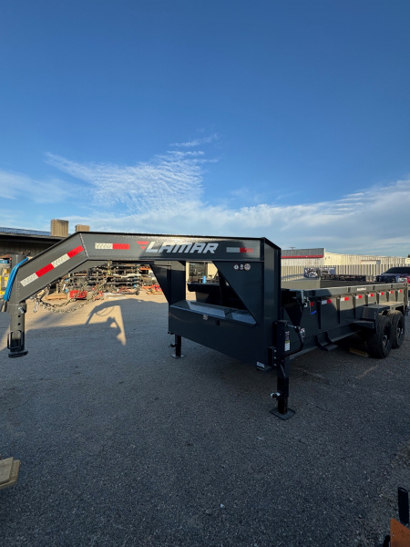 New 2026 Lamar Trailers 83X16 GN 14K Dump Trailer