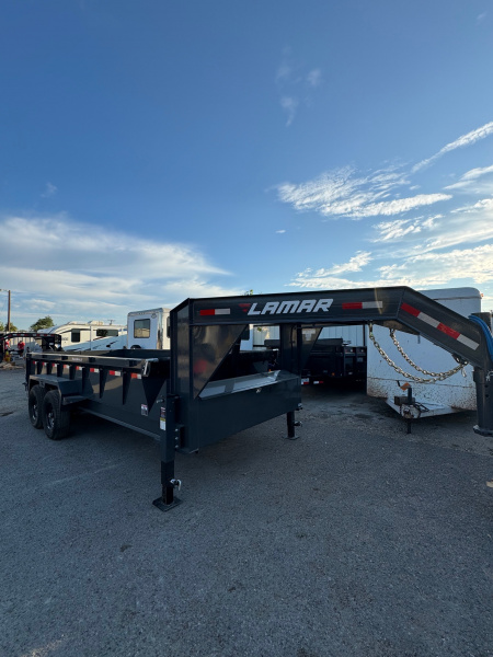 New 2026 Lamar Trailers 83X16 GN 14K Dump Trailer