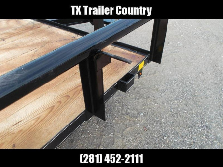 New 2026 J&C Trailers 83x14 Tandem Utility Trailer / Pipetop / 4ft Ramp Gate / Electric Brakes / 2" Bulldog Coupler