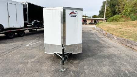 New American Hauler 5X8 Enclosed Trailer -- Single Swing Door!