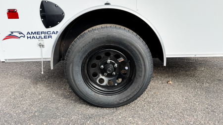 New American Hauler 5X8 Enclosed Trailer -- Single Swing Door!