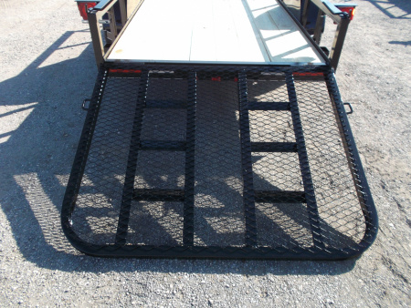 New 2026 J&C Trailers 5x10 Utility Trailer / ATV / Golf Cart Trailer / Wrap Tongue / 4ft Ramp Gate / 2" Bulldog Coupler / LED's