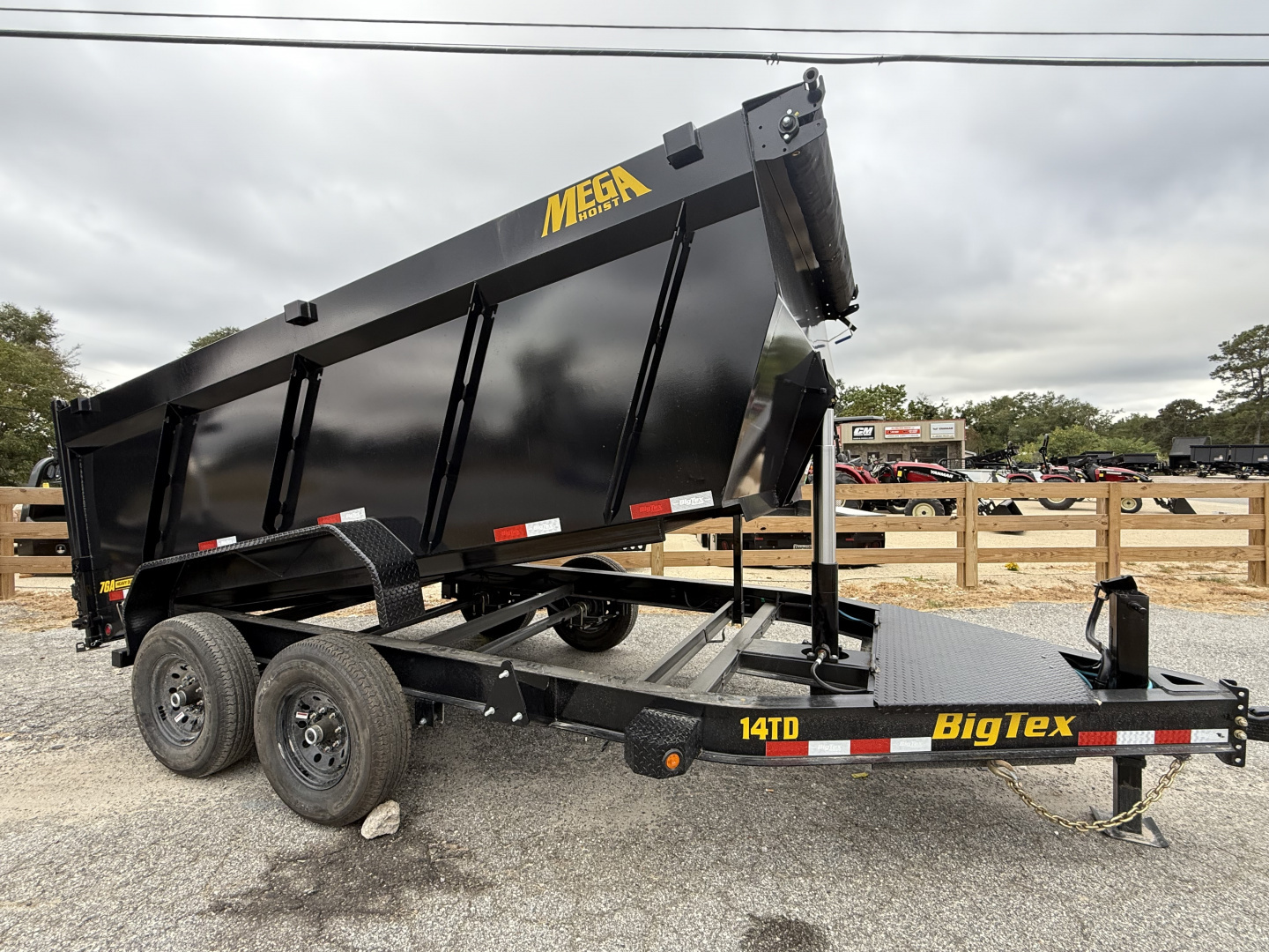New 2026 Big Tex Trailers 14TD-14C4A-BK Dump Trailer