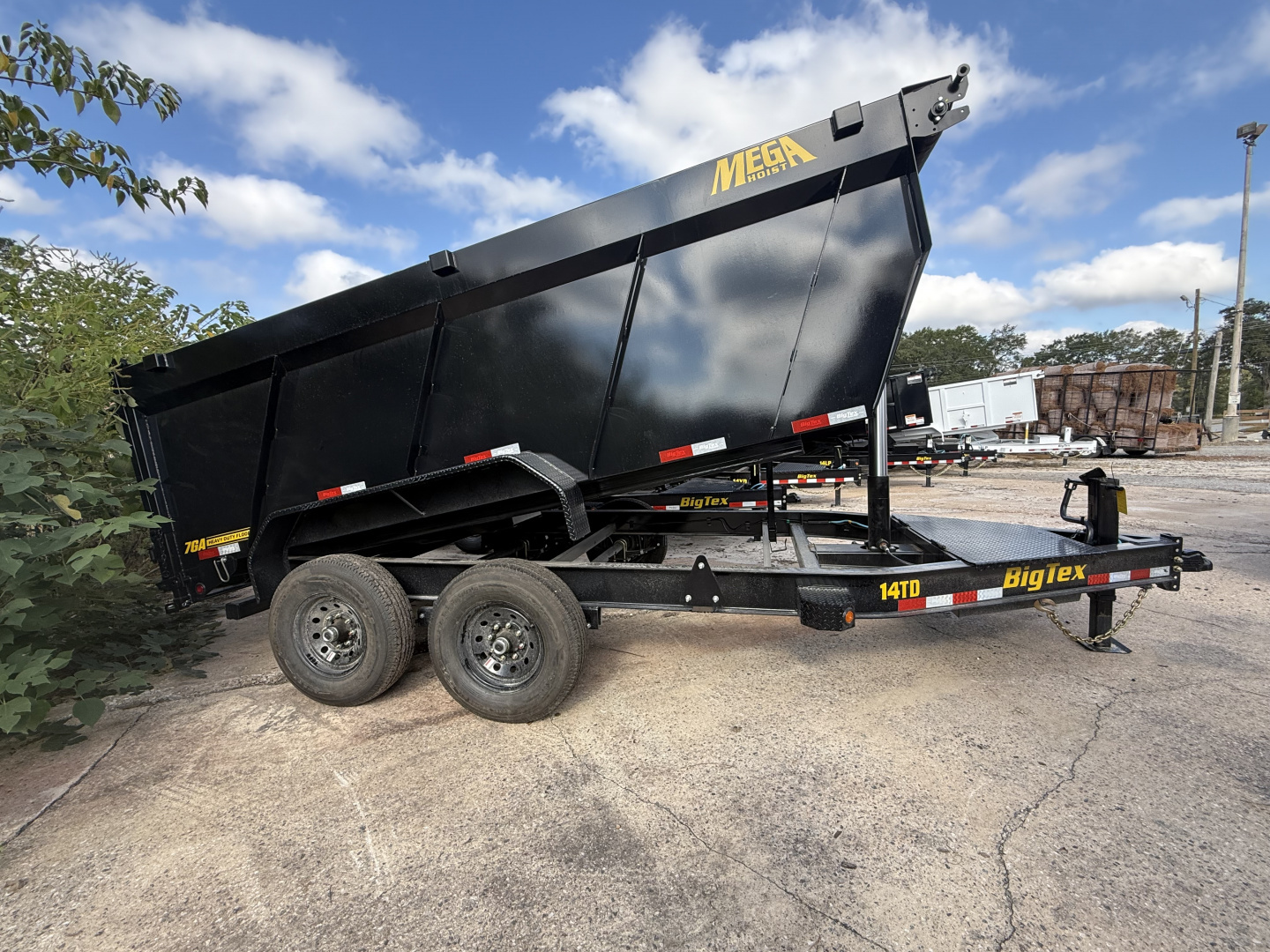 New 2026 Big Tex Trailers 14TD-14C4A-BK Dump Trailer