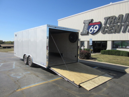 Used 2024 Sure-Trac 8.5 x 20 Pro Series STWCH10220TA-100 Car / Racing Trailer 10K / Spare Tire / Floor Mounted E-Track