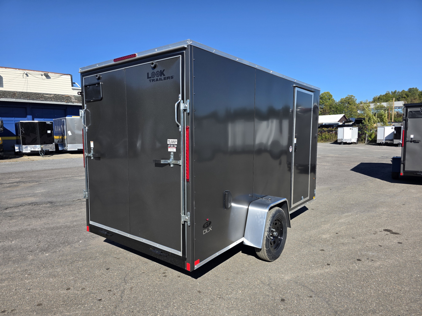 New 2026 Look Trailers ST DLX 6X12 - EXT HEIGHT Cargo / Enclosed Trailer