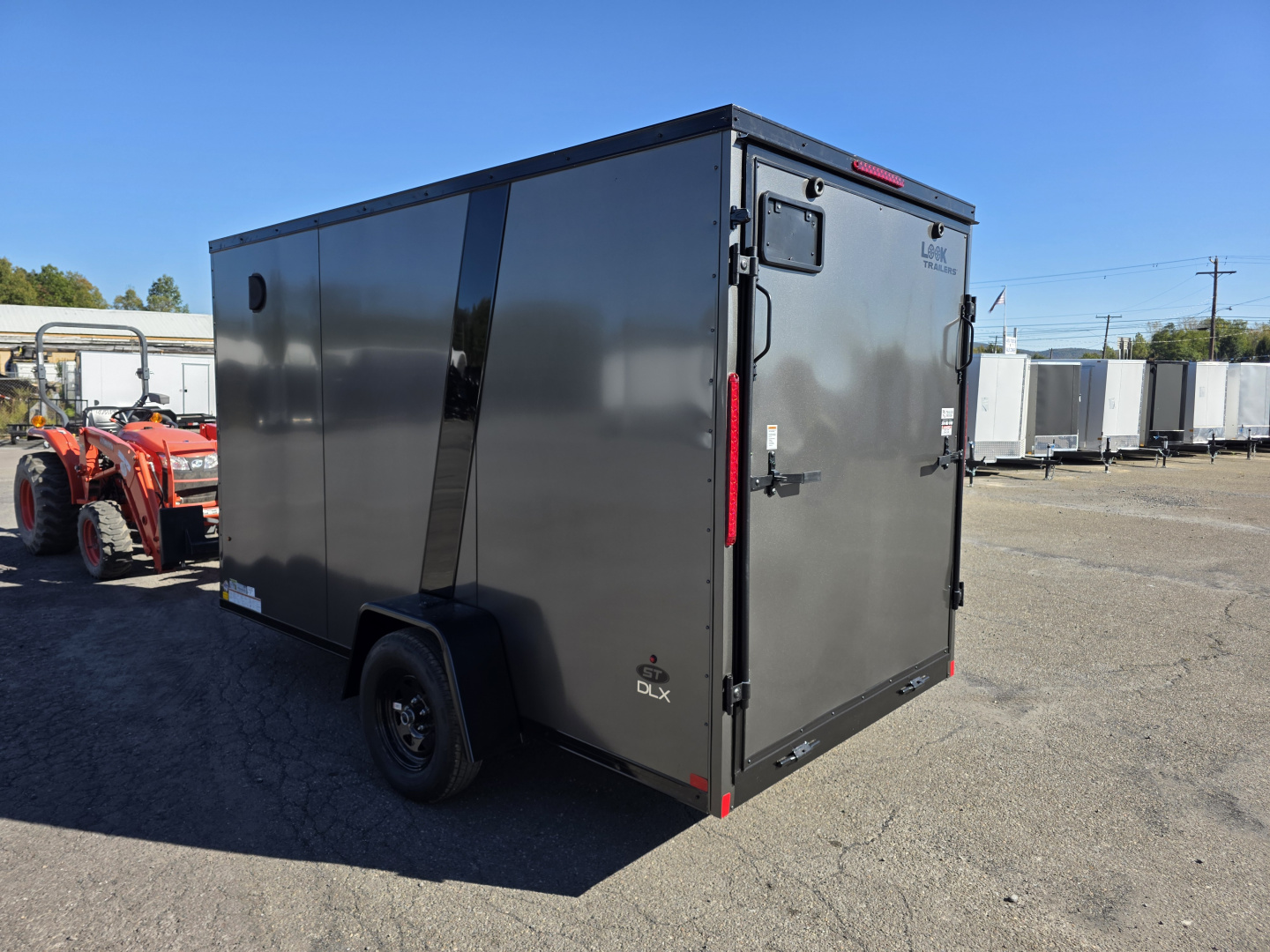 New 2026 Look Trailers ST DLX - 6X12 - BLK OUT Cargo / Enclosed Trailer
