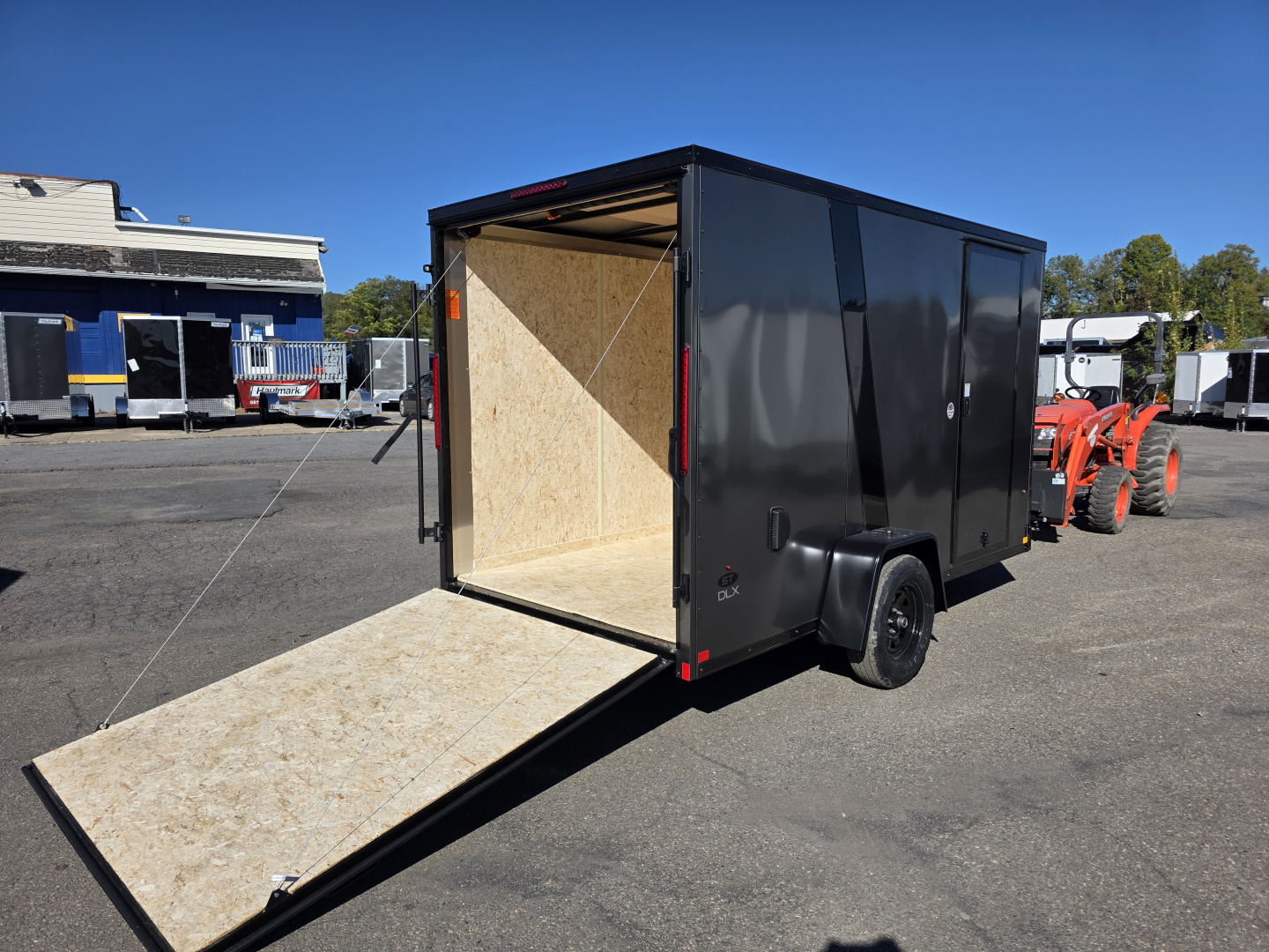 New 2026 Look Trailers ST DLX - 6X12 - BLK OUT Cargo / Enclosed Trailer