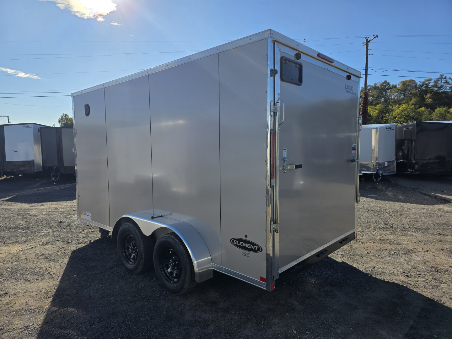 New 2026 Look Trailers ELEMENT SE 7X14 7K Cargo / Enclosed Trailer