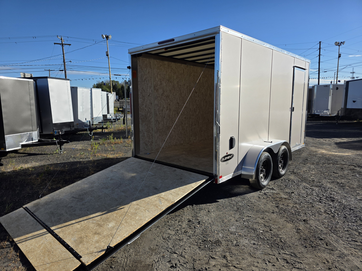New 2026 Look Trailers ELEMENT SE 7X14 7K Cargo / Enclosed Trailer