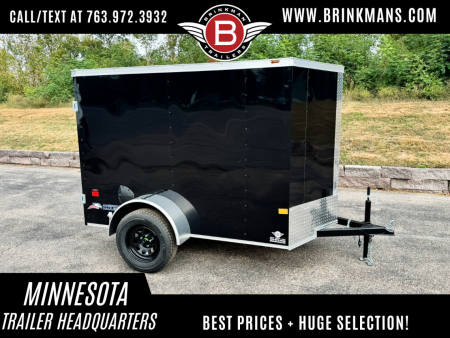 New American Hauler 5X8 Enclosed Trailer -- Single Swing Door!