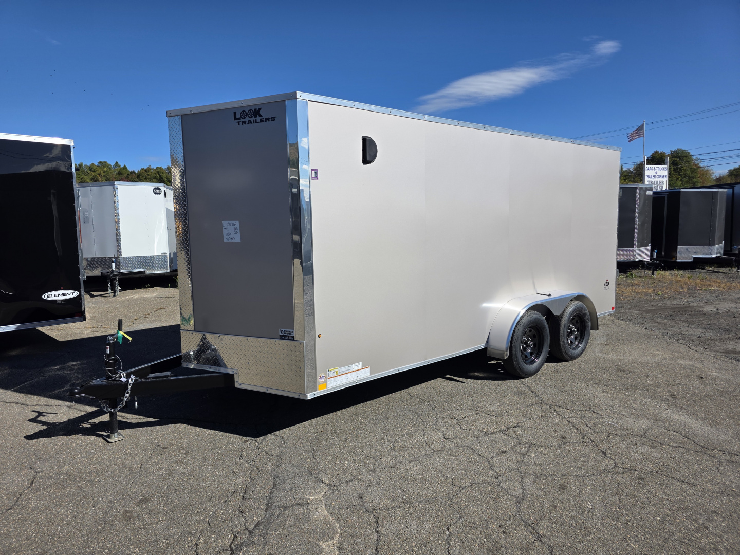 New 2026 Look Trailers ST DLX 7X16 7K - RAMP Cargo / Enclosed Trailer